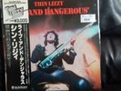 Thin Lizzy  Live And Dangerous  LP Vinyl Japan OBI Rare 