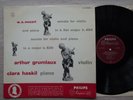 GRUMIAUX / HASKIL - PHILIPS A 00338 L - MOZART - VIOLIN SONATA KV.454/526