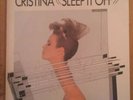 No Wave-Cristina Sleep It Off US full Lp w inner '84 vinyl NY Gold Stamp Promo