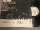 Monk Big Band And Quartet In Concert, VG+, Promo, Mono