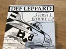 Def Leppard First Strike EP Red Vinyl RARE 1 Of 1000