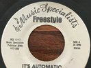 Freestyle - It’s Automatic - Music Specialists 1986 7“ Promo Electro Pretty Tony