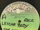 The Invisibles ?- Let-Cha Body Rock - Dubwise Test Perssing 1984 Miami Electro