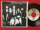 PARAGON   FILTHY RICH / AMERICA 45 PS RARE 80'S POWER POP SYNTH ROCK  NEO SAINT
