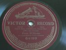 Evan Williams 78rpm Single 10-inch Victor Records #64199 Good Bye, Sweetheart,..