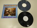 JJ9- IRON MAIDEN HEAVY METAL SEVEN DEADLY SINS GERMANY 1988 POR VG DIS VG