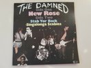 The Damned ?–new rose - 7'  -dif.cover  - punk-