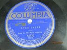 Arthur Fields - COLUMBIA A2470 - Over There  - WW I