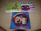 Primus Suck on This 1989 LP press on Caroline + Green Naugahyde & Frizzle Fry