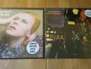 DAVID BOWIE HUNKY DORY & ZIGGY, LIMITED EDITIONS, BOTH GOLD VINYL. SEALED.