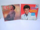 2 Elvis Presley Mono LP RCA Victor LPM 1382 RE & 3702 Spinout w/Color Photo