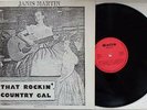 JANIS MARTIN That Rockin' Country Gal LP Vinyl Bella Rec. 1974 Rock'n'Roll RARE