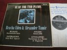 UK Decca SXL 6158 WBgr Music for two pianos Milhaud Poulenc Eden Tamir