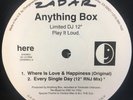 ANYTHING BOX Where Is Love & Happiness 12” Maxi Single VG+ Vinyl 1993 Techno