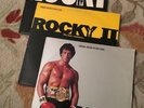 ROCKY 1,2,3 Motion Picture Score Vinyl LP Soundtrack Bill Conti I,II,III Lot