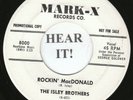 Isley Brothers DOO WOP 45 (Mark-X 8000 PROMO) Rockin' MacDonald/The Drag VG++/M-