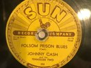 Rockabilly 78 Johnny Cash - Folsom Prison Blues/So Doggone Lonesome SUN 232