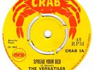 THE VERSATILES - SPREAD YOUR BED / WORRIES A YARD - CRAB 5
