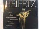 Heifetz Bach Unaccompanied Sonatas And Partitas 3 LP LM-6105 Insert Booklet