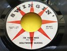 Rare 1963 Doo Wop 45 : Hollywood Saxons   It's You   I'm Your Man   Swingin'