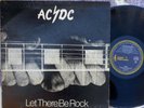 AC/DC 1st Press OZ LP Let there be rock Blue/Yellow Albert Roo APLP022 VG ‘77