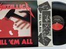 METALLICA Kill Em All LP Vinyl 1988 Elektra 9 60766-1 Thrash DMM MASTERDISK