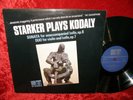 1974 UK NM SAGA 5386 STEREO STARKER PLAYS KODALY SONATA FOR UNACCOMPANIED CELLO