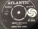 GOOGIE RENE COMBO - SMOKEY JOE'S LA LA /  NEEDING YOU - UK ATLANTIC AT.4076.VG++