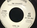THE DYNAMICS: I NEED YOUR LOVE - RCA DEMO ORIGINAL