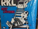 RKL Keep Laughing Red Vinyl Mystic Records Original 1985 Punk  MLP 33141 shrink