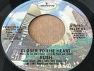 Rush Closer to the Heart live US DJ promo 7