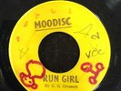 G.G.Grosett/Count Ossie-Run Girl, Moodisc/Herb I Feel, original 7
