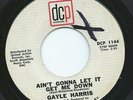 Gayle Harris:Ain't gonna let it get me down/Here I go again:Northern Soul
