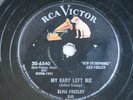 78 RPM  ROCK 'N' ROLL  RCA Victor 20-6540 Elvis Presley - My Baby Left Me