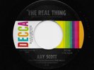 Ray Scott - The Real Thing / Can't Get Over Losing You (Soul, 45) 32186