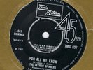 MOTOWN-DETROIT SPINNERS-FOR ALL WE KNOW/ILL ALWAYS LOVE YOU-UK TAMLA TMG 627
