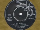 MOTOWN-BARBARA RANDOLF-I GOT A FEELING/CAN I GET A WITNESS+1-UK TAMLA TMG 1133