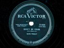 ELVIS PRESLEY Rockabilly RCA Victor 20-6604 (Canada) DON’T BE CRUEL / HOUND DOG