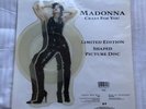 Madonna - Crazy For You Limited Edition Shaped Picture Disc Vinyl Record ex ++++