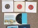 8 x Vinyl 45 Singles - Lemon Jelly, Tru thoughts, Hip Hop, Flexi Disc