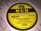 CONNIE FRANCIS : LIPSTICK ON YOUR COLLAR  /  FRANKIE. UK.78.rpm (1959)