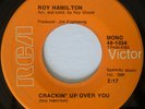 Northern Soul ROY HAMILTON Crackin' Up Over You / Walk Hand In Hand EX