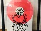 KEITH HARING VERY RARE ORIGINAL RECORD (2003) - PINK VINYL - ELTON JOHN - NM