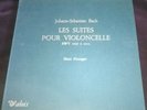 Rare Audiophile 3LP Henri Honegger Bach Solo Cello Suites Valois 1st Ltd Edition