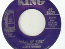 MARVA WHITNEY Ball Of Fire KING  NORTHERN SOUL USA 45