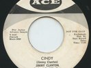 Hear - Rare Popcorn 45 - Jimmy Clanton - Cindy - Ace Records - Promo - M-