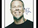 ULTRA COOL - METALLICA - JAMES HETFIELD - AUTHENTIC HAND SIGNED AUTOGRAPH