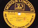 Desmond Leslie - Musique Concrete  JW 231  Dr Who Early Electronic Library 78rpm