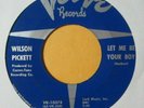 northern soul 45 WILSON PICKETT Let Me Be Your Boy VERVE listen