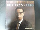 BILL EVANS TRIO PORTRAIT IN JAZZ VG+ LP RIVERSIDE ORIGINAL